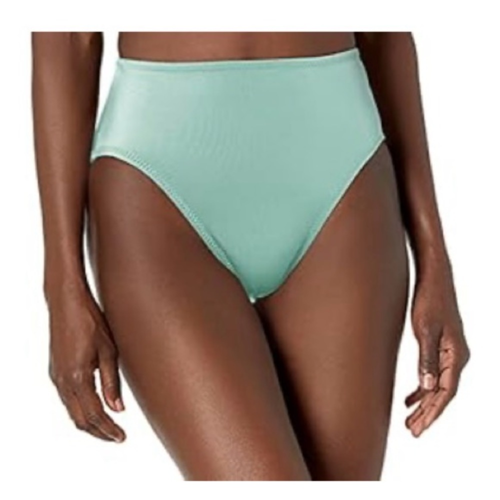 Norma Kamali Moss Green Bikini Top & Bottom - Picture 2 of 5